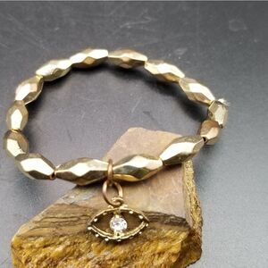 Evil eye Egyptian bracelet B823